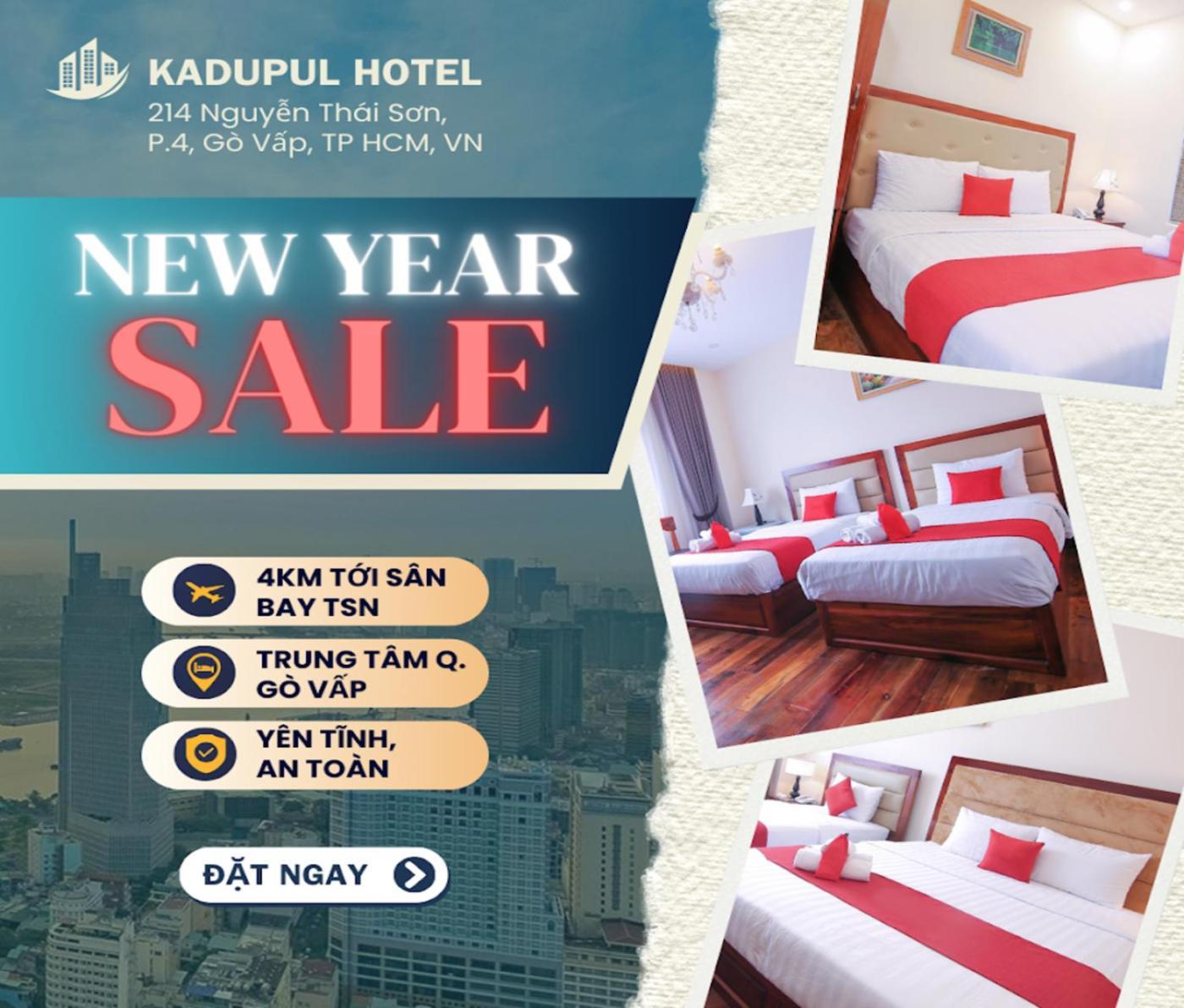 Kadupul Hotel Nguyen Thai Son Ho Chi Minh City Bagian luar foto